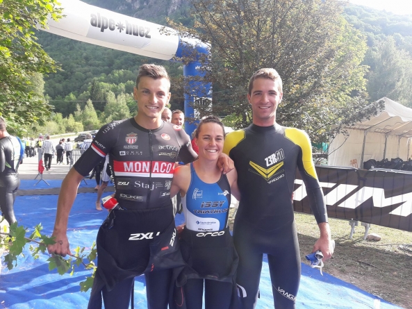 Triathlon Longue Distance Alpe d’Huez : Rundstadler 3e, Gay-Pageon 7e